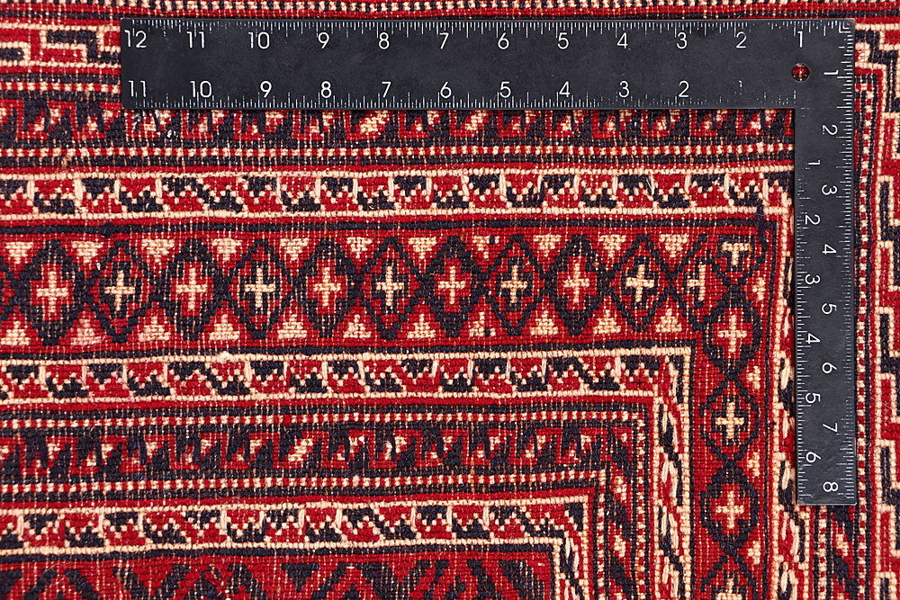 Multi Colored Mashwani 6' 7 x 9' 1 - No. 64408 - ALRUG Rug Store