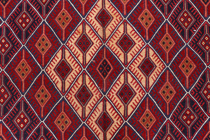 Multi Colored Mashwani 6' 8 x 9' 4 - No. 64409 - ALRUG Rug Store