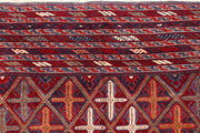 Multi Colored Mashwani 6' 9 x 9' 1 - No. 64410 - ALRUG Rug Store