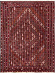 Multi Colored Mashwani 6' 9 x 9' 1 - No. 64410 - ALRUG Rug Store