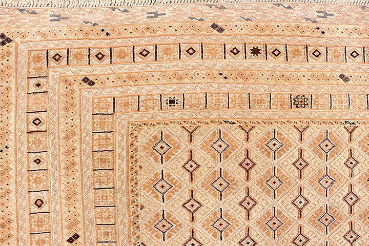 Peach Puff Mashwani 6' 9 x 9' 5 - No. 64413 - ALRUG Rug Store