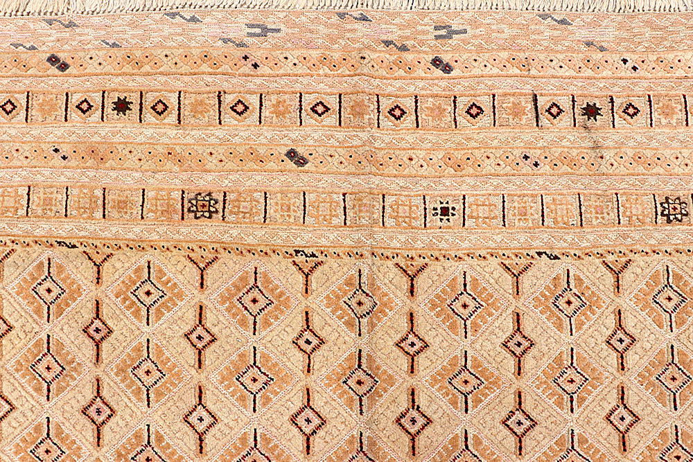 Peach Puff Mashwani 6' 9 x 9' 5 - No. 64413 - ALRUG Rug Store