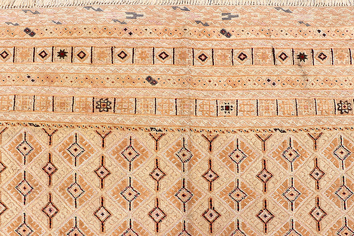 Peach Puff Mashwani 6' 9 x 9' 5 - No. 64413 - ALRUG Rug Store