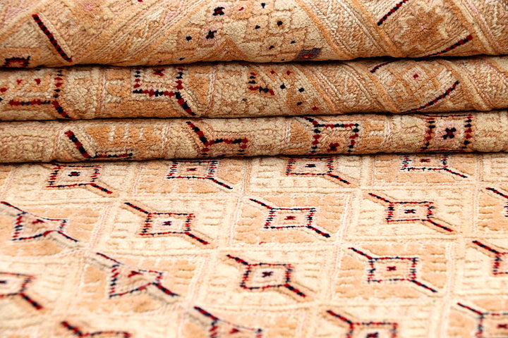 Peach Puff Mashwani 6' 9 x 9' 5 - No. 64413 - ALRUG Rug Store