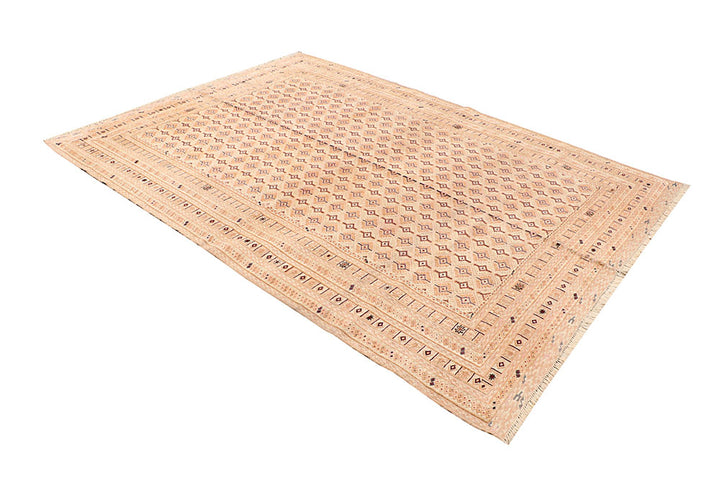 Peach Puff Mashwani 6' 9 x 9' 5 - No. 64413 - ALRUG Rug Store