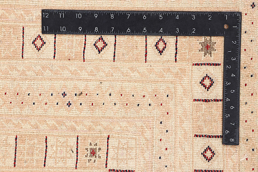 Peach Puff Mashwani 6' 9 x 9' 5 - No. 64413 - ALRUG Rug Store