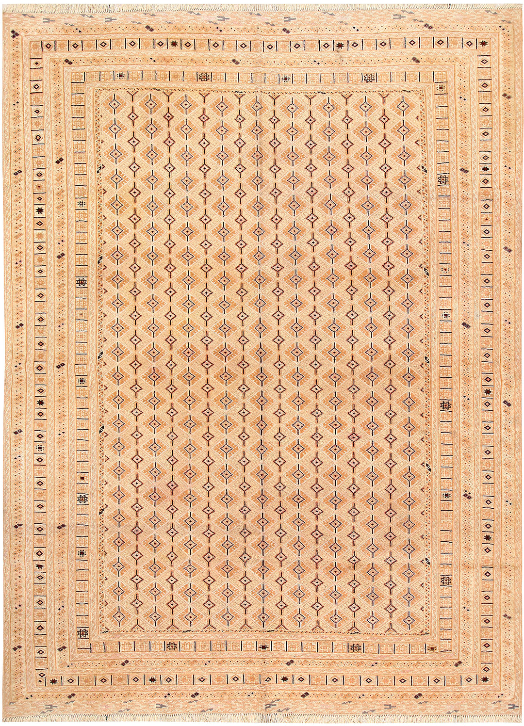 Peach Puff Mashwani 6' 9 x 9' 5 - No. 64413 - ALRUG Rug Store