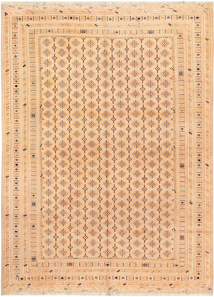 Peach Puff Mashwani 6' 9 x 9' 5 - No. 64413 - ALRUG Rug Store