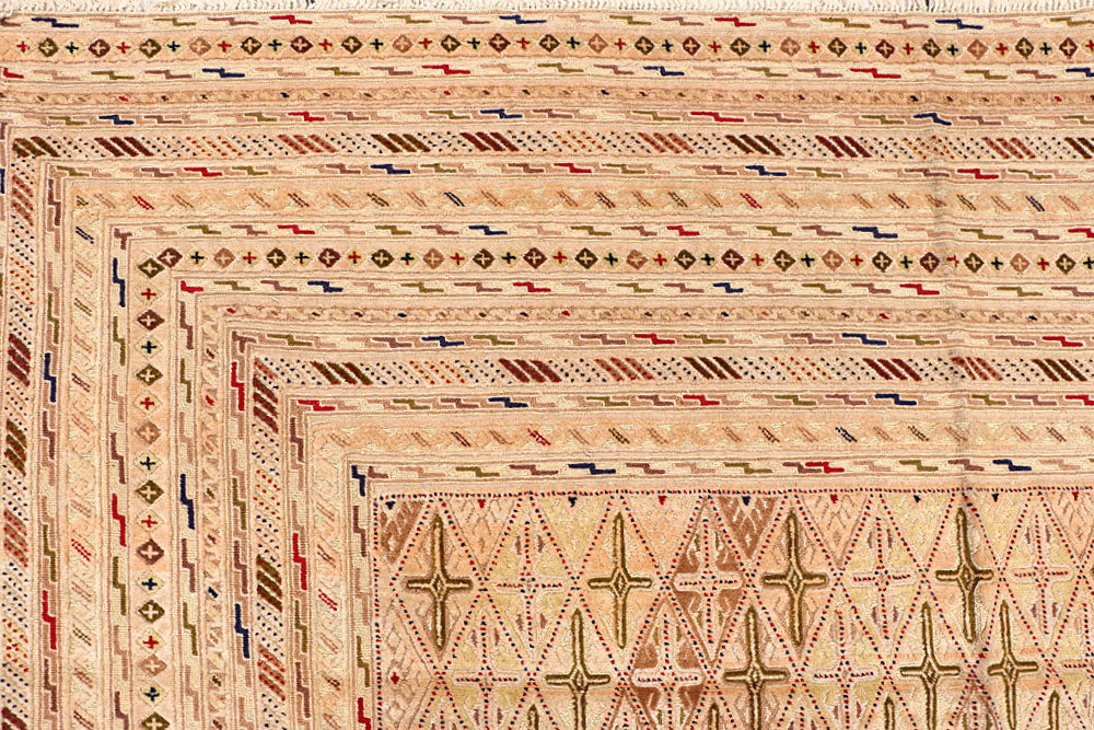 Peach Puff Mashwani 6' 7 x 9' 1 - No. 64415 - ALRUG Rug Store