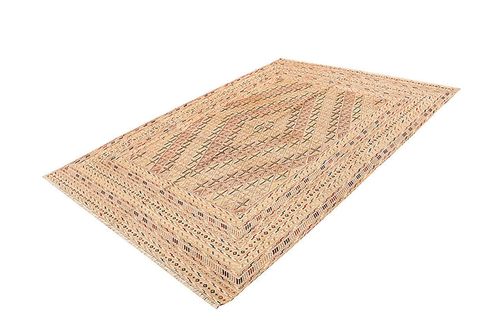 Peach Puff Mashwani 6' 7 x 9' 1 - No. 64415 - ALRUG Rug Store