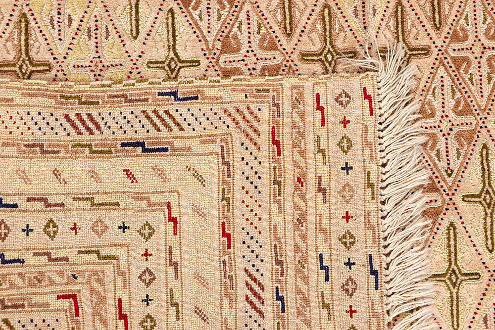 Peach Puff Mashwani 6' 7 x 9' 1 - No. 64415 - ALRUG Rug Store