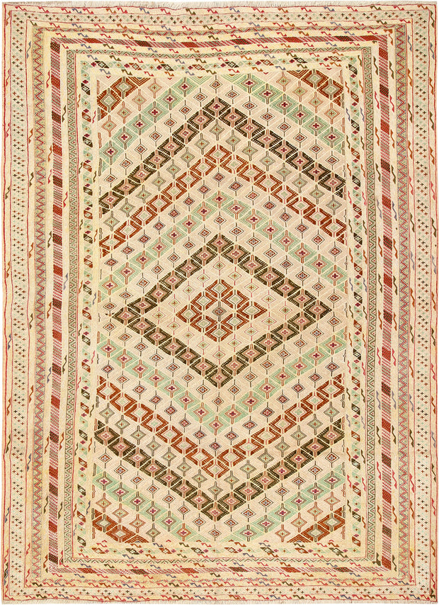 Cornsilk Mashwani 6' 8 x 9' - No. 64416 - ALRUG Rug Store