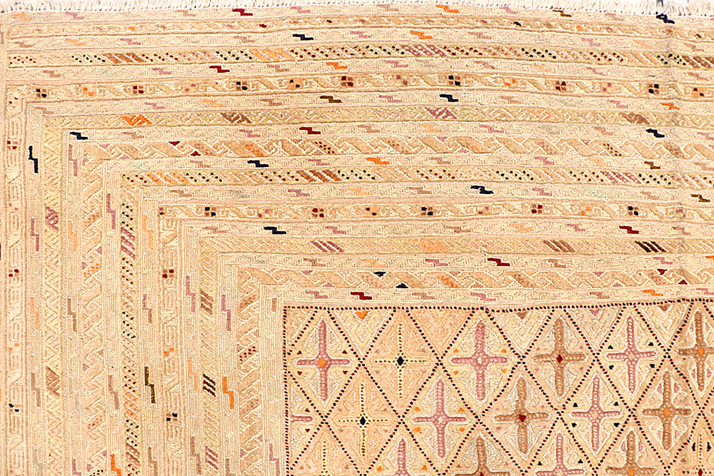 Peach Puff Mashwani 6' 8 x 8' 11 - No. 64417 - ALRUG Rug Store