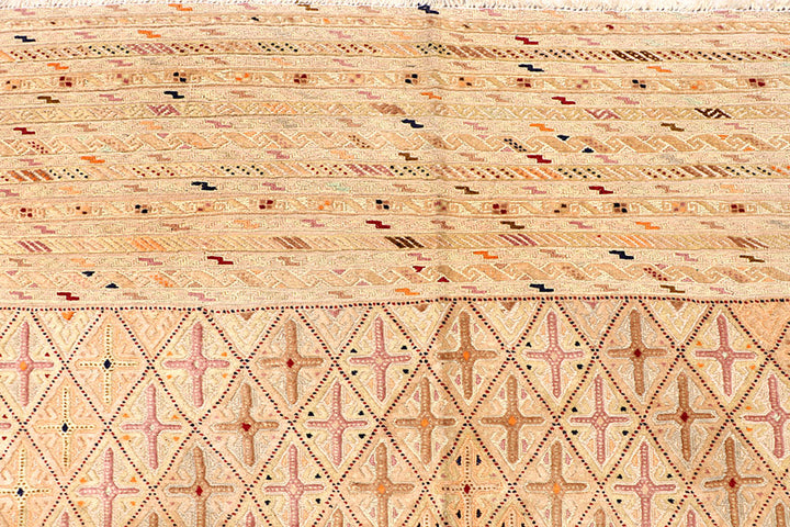 Peach Puff Mashwani 6' 8 x 8' 11 - No. 64417 - ALRUG Rug Store