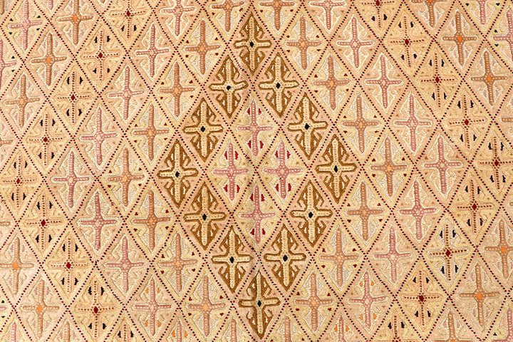 Peach Puff Mashwani 6' 8 x 8' 11 - No. 64417 - ALRUG Rug Store