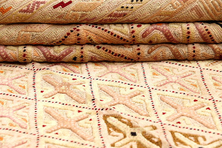 Peach Puff Mashwani 6' 8 x 8' 11 - No. 64417 - ALRUG Rug Store