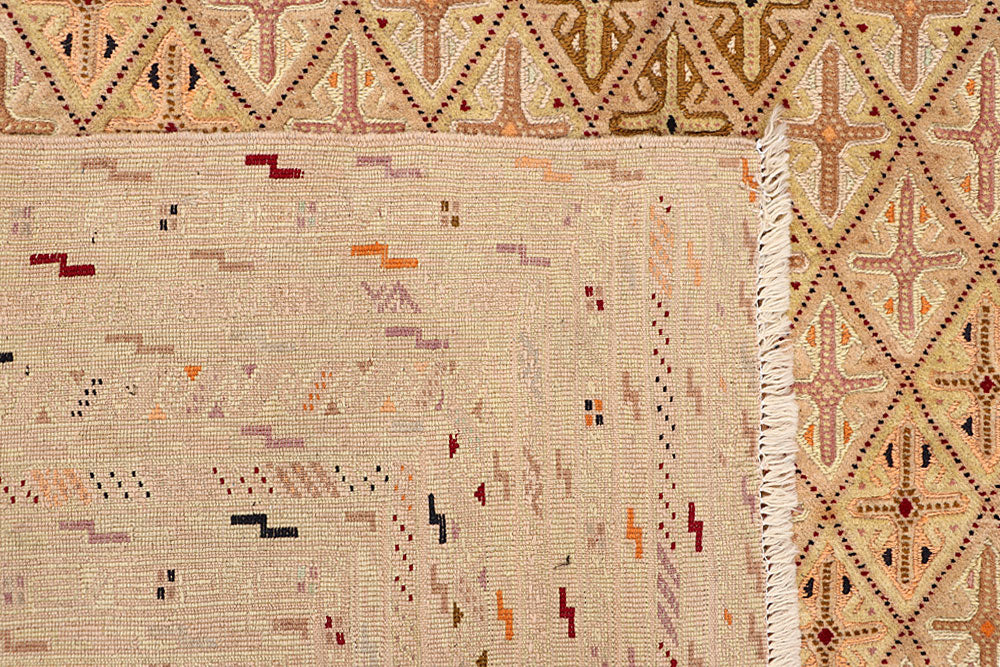 Peach Puff Mashwani 6' 8 x 8' 11 - No. 64417 - ALRUG Rug Store