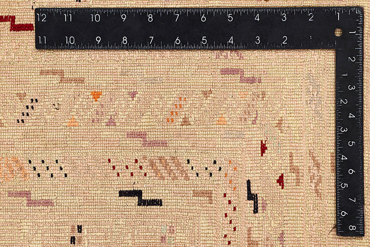 Peach Puff Mashwani 6' 8 x 8' 11 - No. 64417 - ALRUG Rug Store