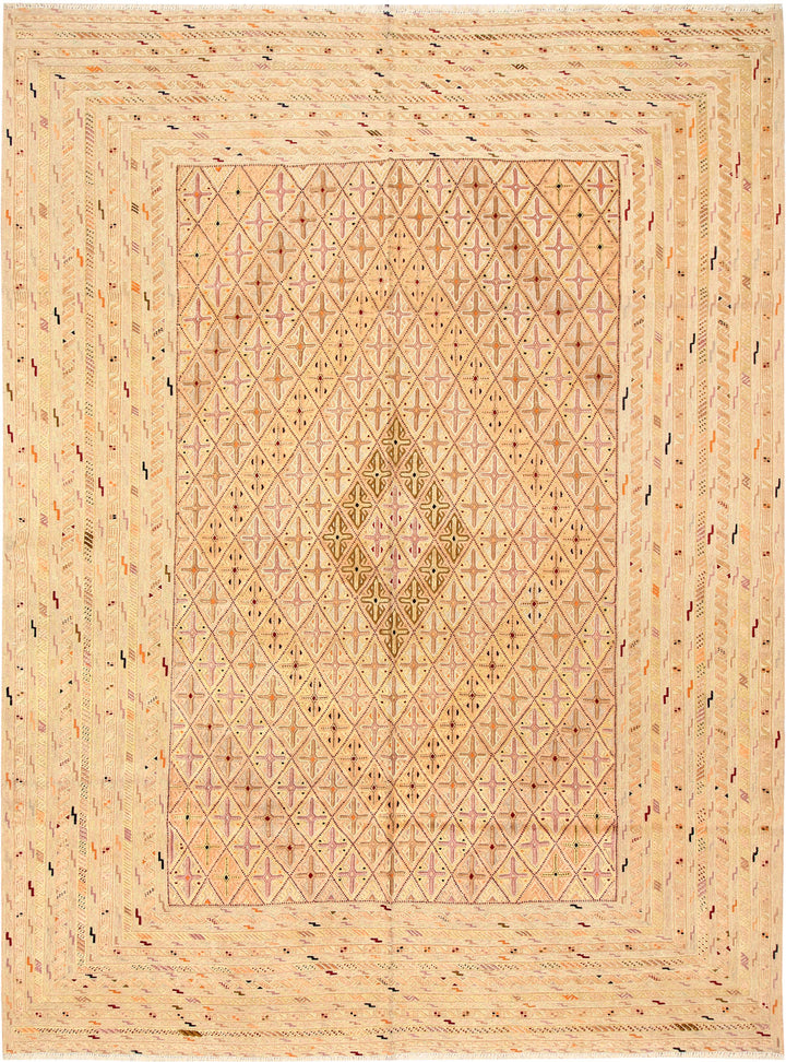 Peach Puff Mashwani 6' 8 x 8' 11 - No. 64417 - ALRUG Rug Store