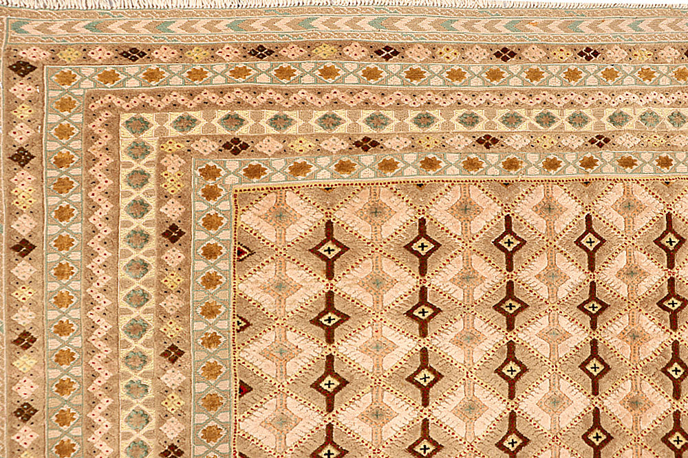 Peach Puff Mashwani 6' 8 x 9' 2 - No. 64419 - ALRUG Rug Store