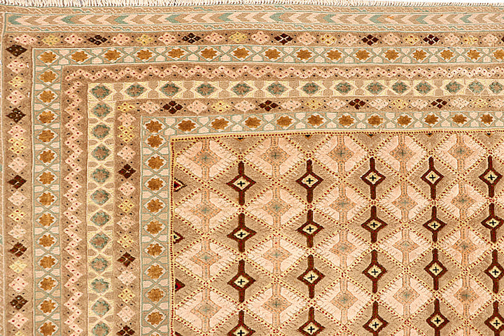 Peach Puff Mashwani 6' 8 x 9' 2 - No. 64419 - ALRUG Rug Store