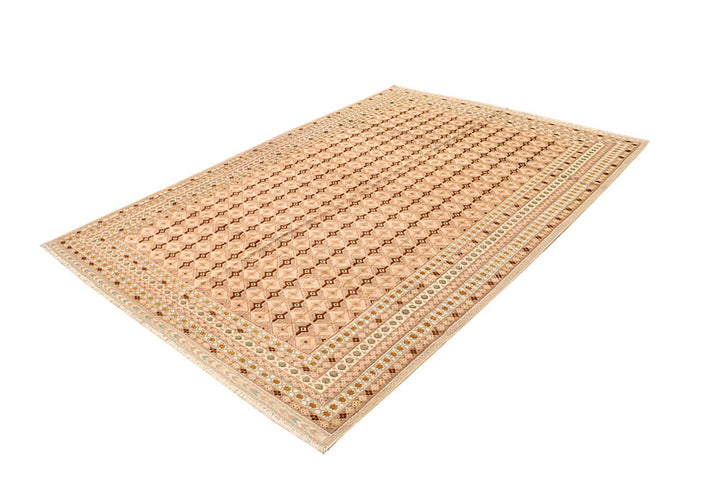 Peach Puff Mashwani 6' 8 x 9' 2 - No. 64419 - ALRUG Rug Store