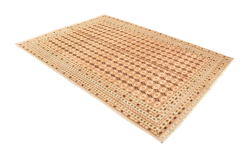 Peach Puff Mashwani 6' 8 x 9' 2 - No. 64419 - ALRUG Rug Store