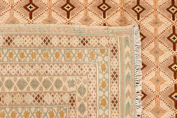 Peach Puff Mashwani 6' 8 x 9' 2 - No. 64419 - ALRUG Rug Store