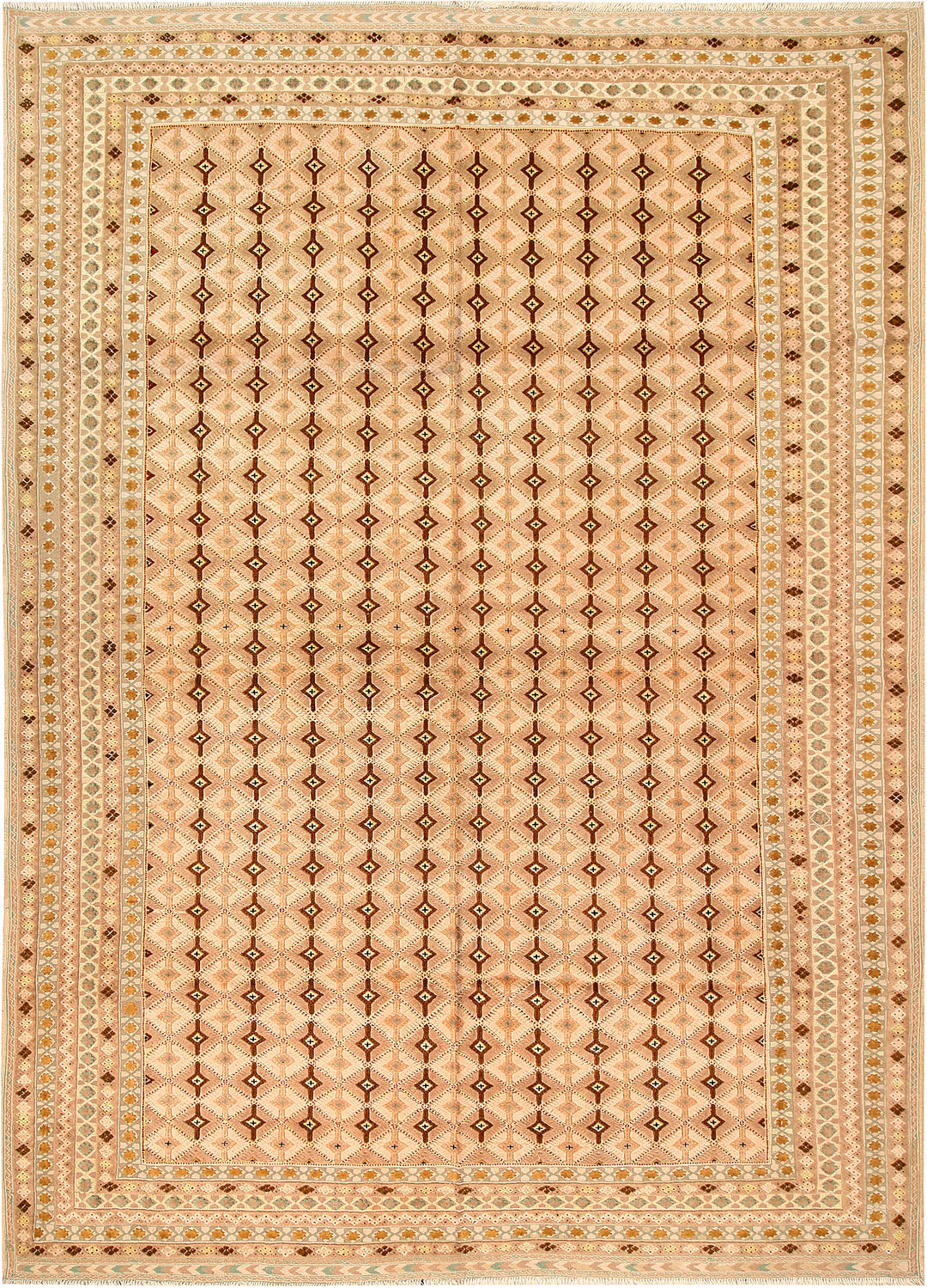 Peach Puff Mashwani 6' 8 x 9' 2 - No. 64419 - ALRUG Rug Store