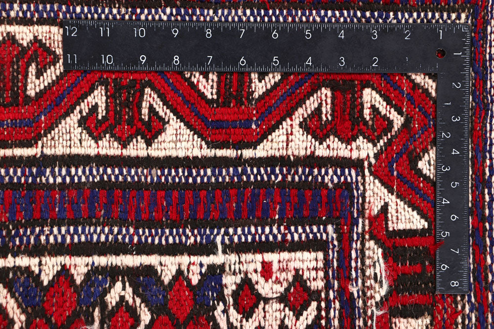 Cornsilk Soumak 6' 9 x 9' 5 - No. 64423 - ALRUG Rug Store