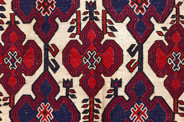 Blanched Almond Soumak 6' 10 x 9' - No. 64424 - ALRUG Rug Store