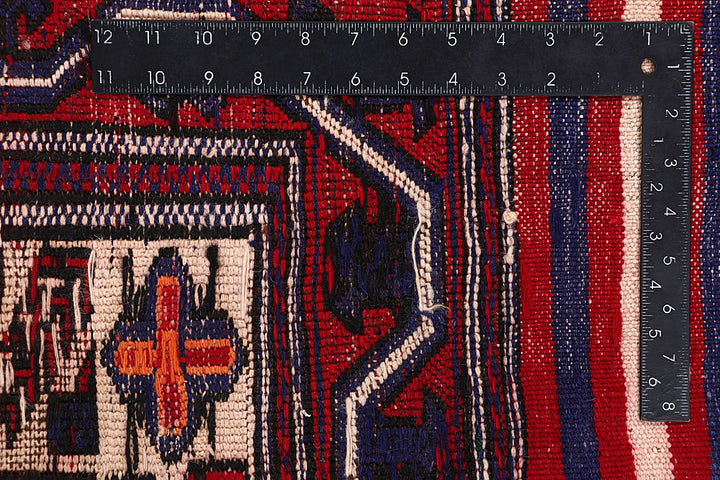 Firebrick Soumak 6' 7 x 9' 2 - No. 64425 - ALRUG Rug Store