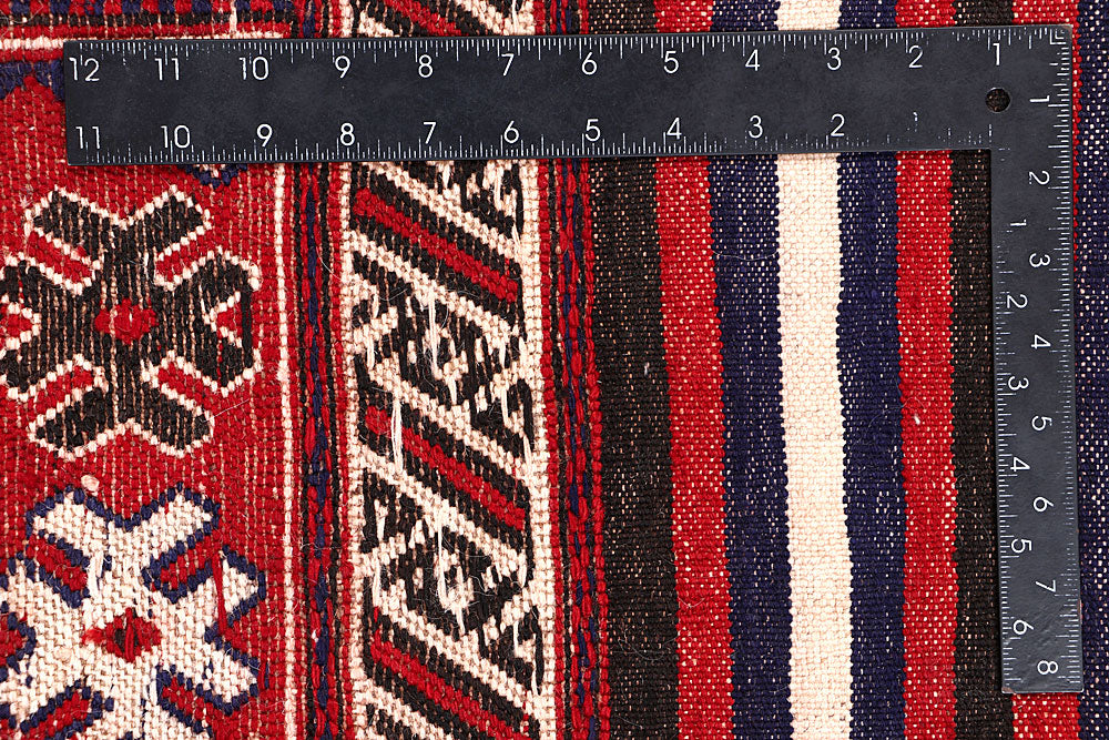 Blanched Almond Soumak 6' 9 x 8' 11 - No. 64427 - ALRUG Rug Store