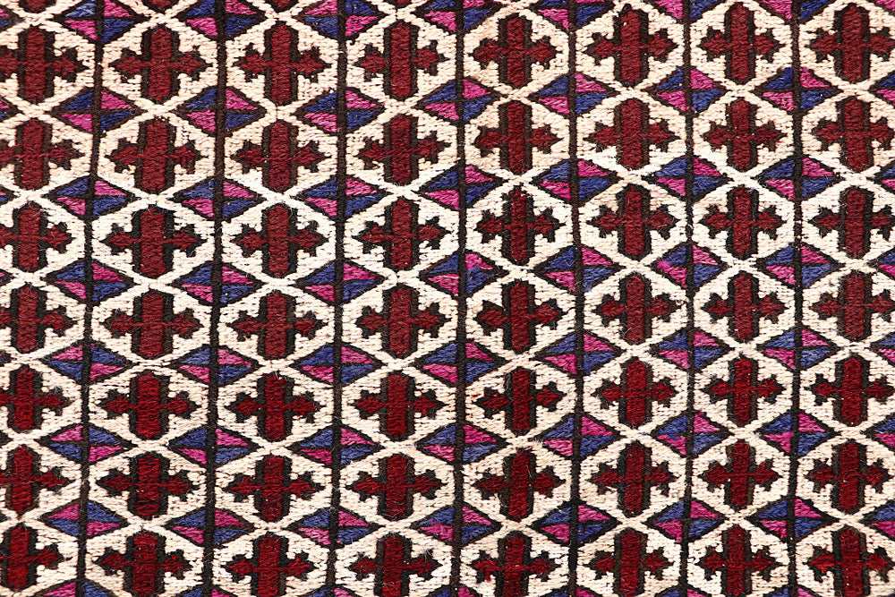 Multi Colored Soumak 6' 6 x 8' 10 - No. 64429 - ALRUG Rug Store