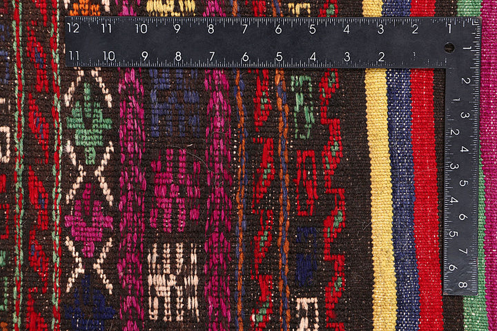 Multi Colored Soumak 6' 6 x 8' 10 - No. 64429 - ALRUG Rug Store