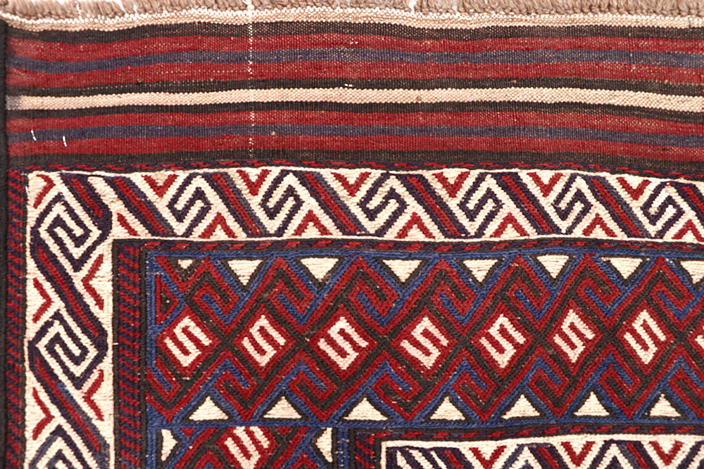 Blanched Almond Soumak 5' 11 x 9' - No. 64432 - ALRUG Rug Store