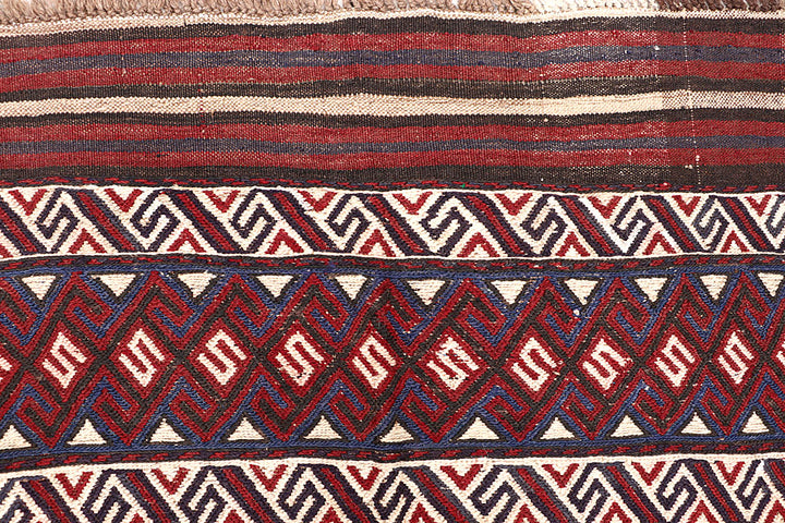 Blanched Almond Soumak 5' 11 x 9' - No. 64432 - ALRUG Rug Store