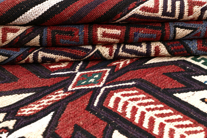 Blanched Almond Soumak 5' 11 x 9' - No. 64432 - ALRUG Rug Store