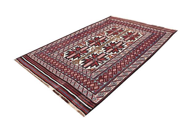 Blanched Almond Soumak 5' 11 x 9' - No. 64432 - ALRUG Rug Store