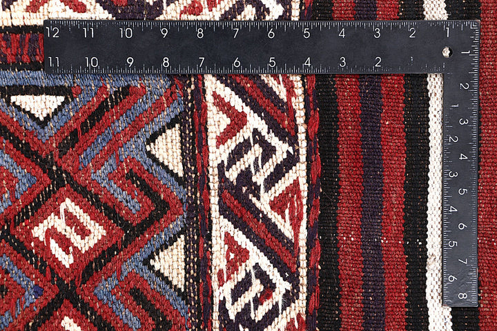 Blanched Almond Soumak 5' 11 x 9' - No. 64432 - ALRUG Rug Store