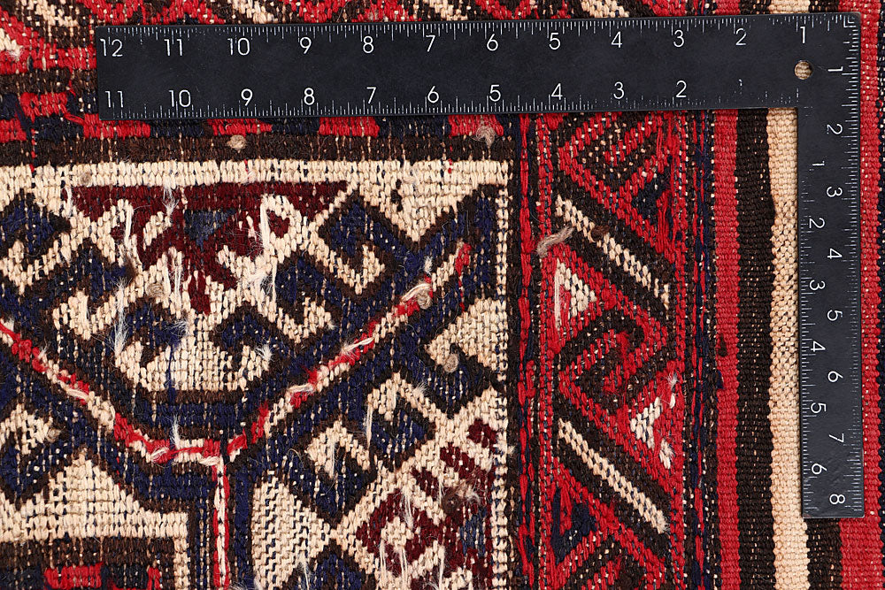 Blanched Almond Soumak 6' 4 x 9' 4 - No. 64434 - ALRUG Rug Store