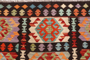 Multi Colored Kilim 6' 8 x 8' 1 - No. 64442 - ALRUG Rug Store