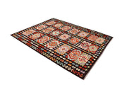 Multi Colored Kilim 6' 8 x 8' 1 - No. 64442 - ALRUG Rug Store