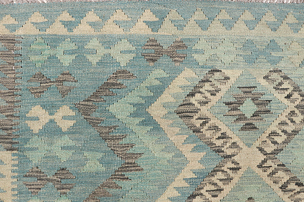 Multi Colored Kilim 6' 9 x 9' 9 - No. 64448 - ALRUG Rug Store