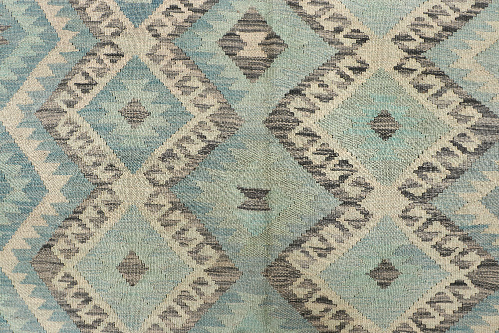 Multi Colored Kilim 6' 9 x 9' 9 - No. 64448 - ALRUG Rug Store