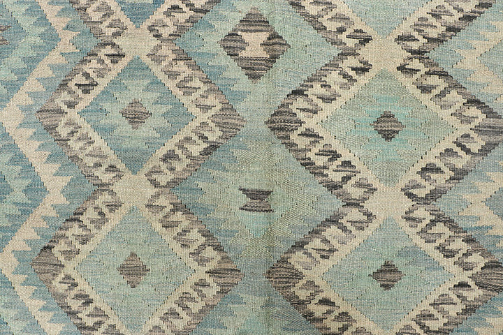 Multi Colored Kilim 6' 9 x 9' 9 - No. 64448 - ALRUG Rug Store