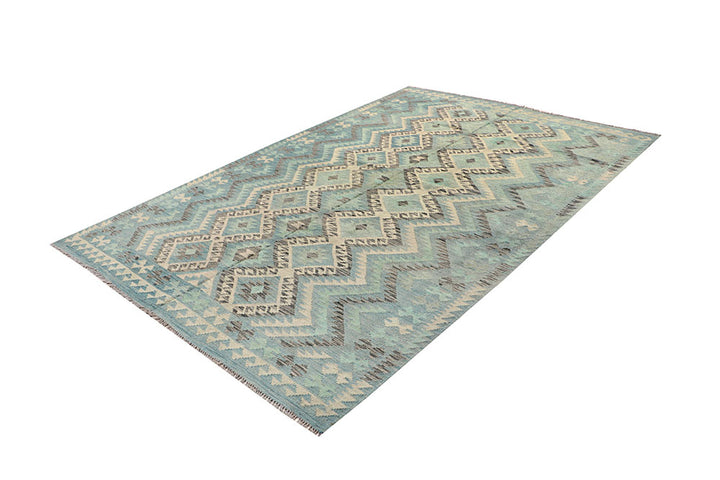 Multi Colored Kilim 6' 9 x 9' 9 - No. 64448 - ALRUG Rug Store