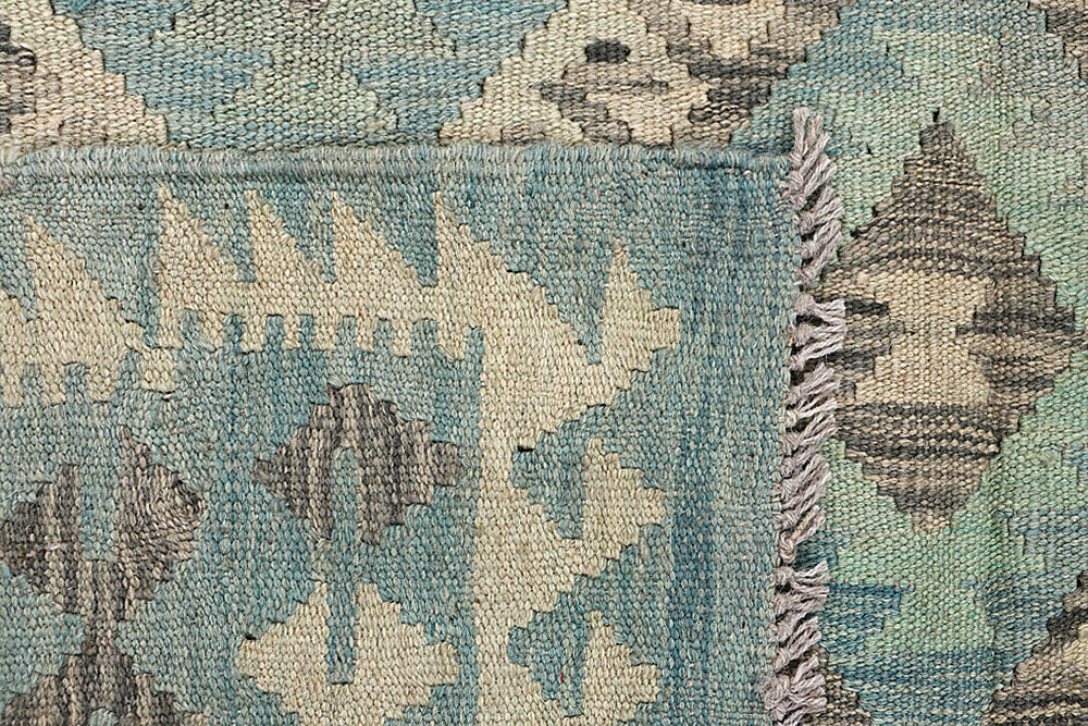 Multi Colored Kilim 6' 9 x 9' 9 - No. 64448 - ALRUG Rug Store