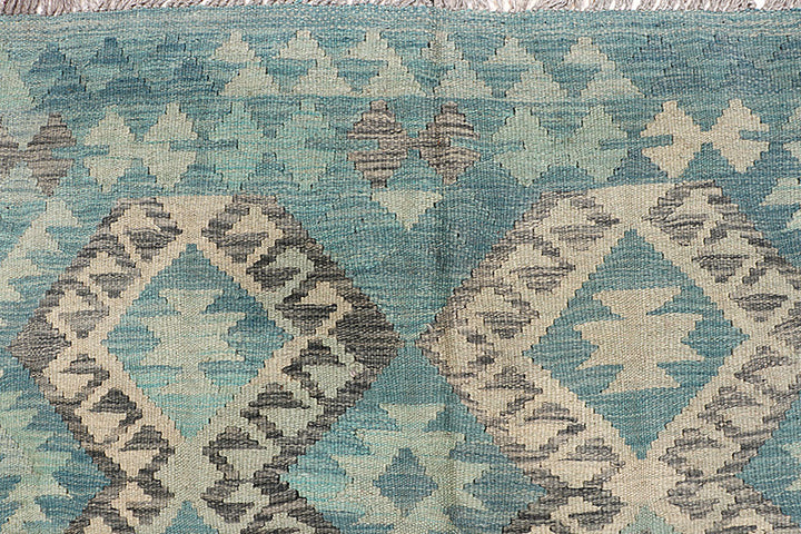 Multi Colored Kilim 6' 8 x 9' 8 - No. 64461 - ALRUG Rug Store