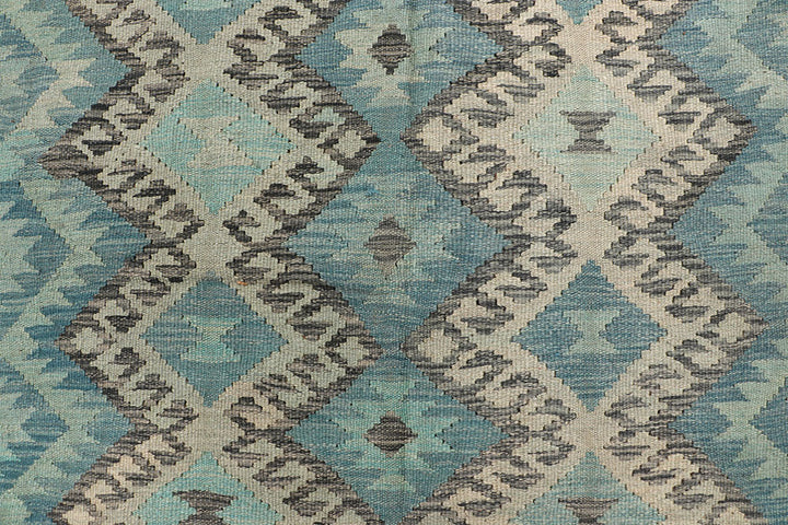 Multi Colored Kilim 6' 8 x 9' 8 - No. 64461 - ALRUG Rug Store